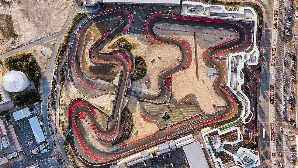Dubai Kartdrome UAE Apex Circuit Design
